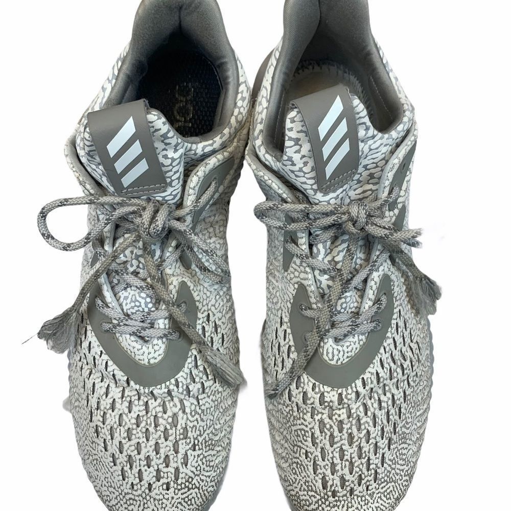 Adidas Alpha Bounce Beyond Gray Sneakers - Picture 3 of 8